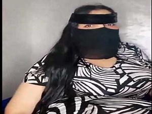 رقص منقبة تخينة | منقبة تخينة من السعودية عباية جميلة