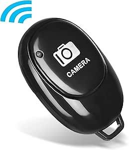 Amazon.com : KAMISAFE Wireless Camera Remote Shutter - Wireless Remote Control for iPhone & Android Phones iPad Tablets, Portable Selfie Clicker for Photos and Videos : Electronics