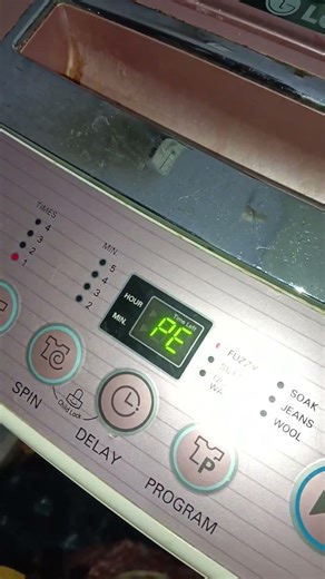 Samsung washing machine PE error issues..??