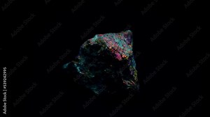 Precious Bornite The Peacock Ore Looping Video Background