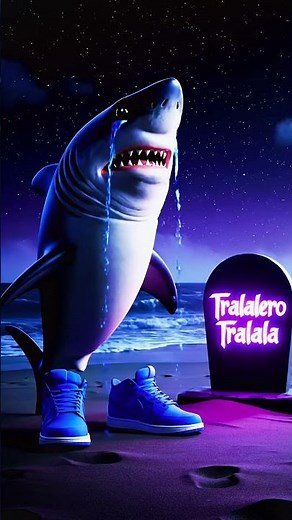The Tragic Story of Tralalero Tralala 💔 #shorts #brainrot