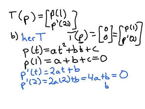 kernel of transformation on P2