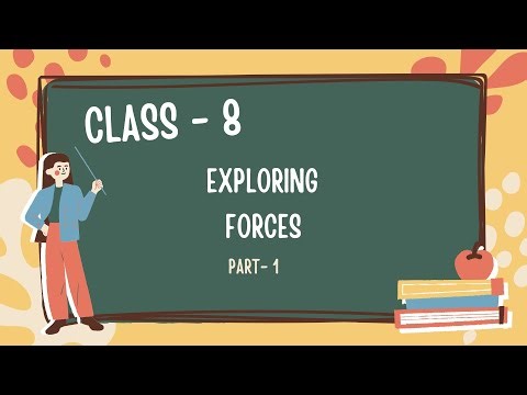 Class 8 Science (Part 1): Exploring Forces - Gravity, Friction, Magnetic Force Explained #science