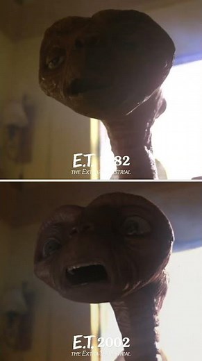 E.T. The Extra-Terrestrial・Comparison 1982 Vs 2002・Part 1