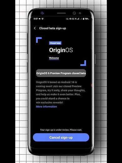 How to Check Origin OS 6 Beta Update Preview #2025 #originos #vivo #iqoo #trending #shorts #update