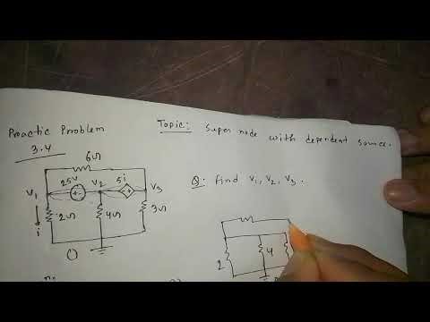 Practice problem 3.4 _ Fundamental of Electric Circuit _ Alexender & Sadiku