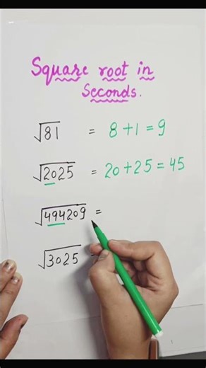 Square Root Shortcut Method | Maths Tricks for Exams