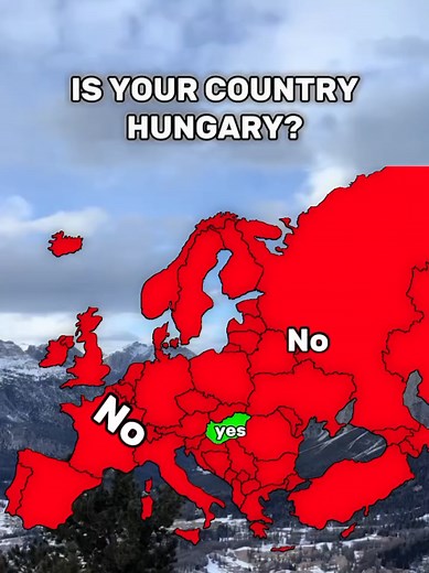 is your country hungary? #mapping #country #map #europe #hungary #africa #fyp #facts #onthisday