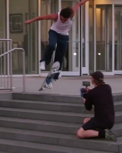 360 flip the most beautiful trick? 😍 Cobe Harmer with a perfect one for ‪@KruxTrucks‬