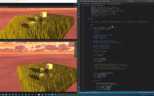 帧数低到爆的GPU Instancing草地