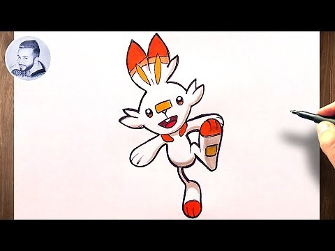 Comment dessiner pokémon flambino très facilement