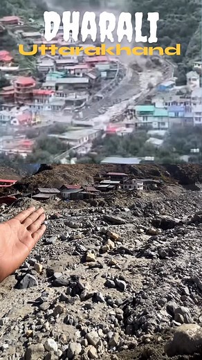 The first Dharali debris flow was probably triggered by a rainfall triggered shallow landslide in glacial deposits in the upper part of the catchment, which transitioned into a channelised debris flow. The subsequent debris flows at Dharali were caused by other erosive events in these glacial tills.🥲🥲 #vanwalabanda #india #travel #travelblogger #explore #adventure #dharali #dharalivillage #dharalidisaster #dharalicloudburst #dharaliflood #uttarakhand #disaster #flood #uttrakhand_beauty❤️ #utta
