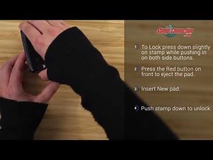 Shiny Self Inking Stamp Pad Replacement