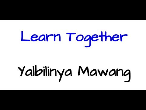 Aboriginal Language: Listen & Learn Song in Wiradjuri Language