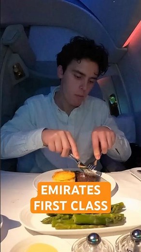 Emirates B777 First Class to Dubai! 🤯