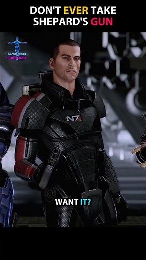 The Prison Guards Asked Shepard for His Gun. He Offered Something Else. | Mass Effect 2