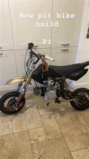 Pit bike but p1 .. engine rebuild and paint prep