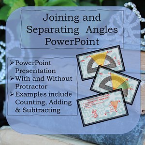 Joining and Seperating Angles PowerPoint