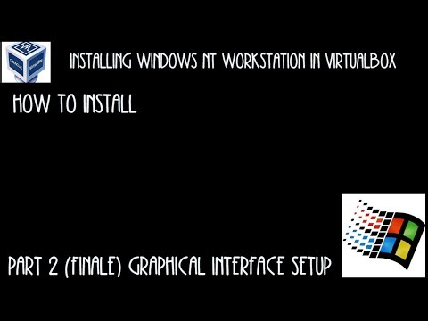 OBS VirtualBox Windows NT How to Install PART 2