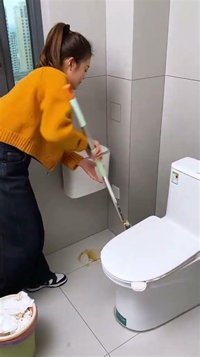 Wall-Mounted Trash Can with Lid – Smart Space Saver for Modern home #homeorganization