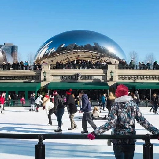75 reactions · 19 shares | Got cabin fever? Get outdoors in downtown Chicago! Ice skating in the Millennium Park campus open through March. ⛸️❄️ | Choose Chicago | Facebook