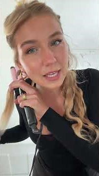 Hair crimping tutorial #grwm #hair