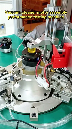 Commissioning of single-station vacuum cleaner motor performance tester - Zero Dynamic.