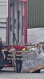 7.3M views · 34K reactions | Truck Driver didn’t want to wait to get unloaded  #trucking #CDL | Trucker Pax | Facebook