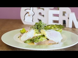 Eggs Benedict mit grünem Spargel und Sauce Hollandaise | XXXLecker