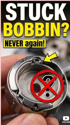 Jam Bobbin Ko 10 Second Mein Free Karen! Sewing Machine Trick 😲 #Shorts”