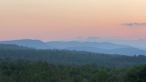 16K views · 746 reactions | The western border mountains of Maine ⛰️ as seen from Eustis ⛰️ Maine  after the sunset  on September 5, 2023. | Eustis Maine Scenery | Facebook