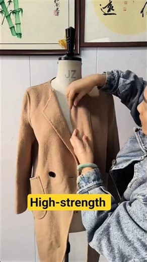 Tutorial on altering a suit collar into a square collar Craftsman" old clothes clothing modification