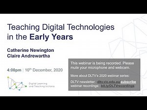 Teaching Digital Technologies in the Early Years