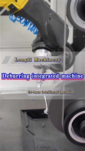 High Precision Metal Grinding and Polishing Robotic Station.#deburring #polishingmachine #metalpolishing #grinding #grindingmachine