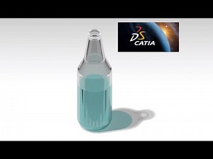 CATIA V5 Tutorial #11 - bottle modelling