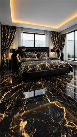 THIS FLOOR IS JUST CRAZY!😱LUXURY METALLIC ROOM!!!