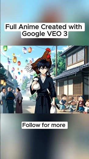 Full Anime Created with Google VEO 3 – This Changes Everything! #anime2025 #animecinematic