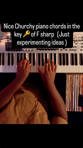 Dan on Instagram: "Nice church piano chord progressions in the key of F sharp ( just practicing some ideas) honestly F sharp is a pretty awkward key to play church stuff in also 👀🤷🏾‍♂️ #piano #pianocover #pianochords"