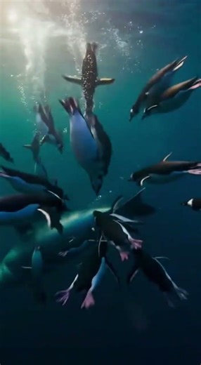 Leopard Seal Attacks Baby Penguin... Then THIS Happens