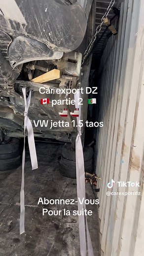 Exportez vos voitures du Canada vers l'Algérie facilement