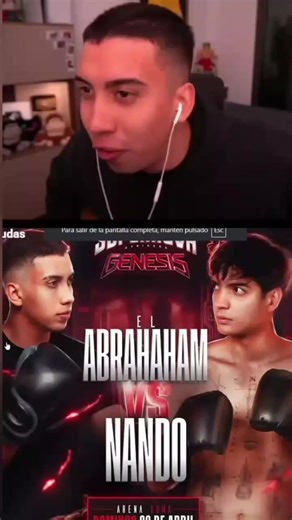 Abraham Habla Sobre Su Pelea Contra Nando en Supernova