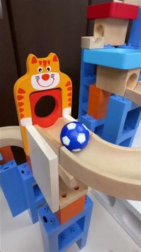 マーブルランレース Trix Track and HABA mixed course 132 #マーブルラン #marblerun #marblesrace #ビー玉転がし #TrixTrack