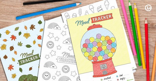 12 Adorable Printable Mood Trackers for Kids (and Adults)
