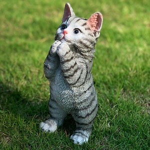 Watch Cat Statue Garden Sculpture & Figurine on Amazon Live