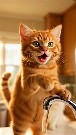 Sink Water Musical! Cats Sing Broadway Hits 🐾🎶 #CatVideo #FunnyCats #Cats