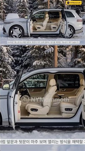 Genesis GV90 rear view!