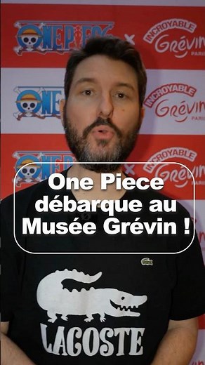 One Piece arrives at the Grévin Museum! #geek #grevin #onepiece