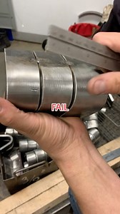 SewingWithFireWelding on Instagram: "CWB Evaluation. Lets have a look at some of the passes and fails. #cwb #welderqualification #destructivetesting #studentwelder #weldingschool #weld #welding"