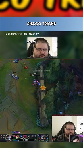 Tricks Shaco #LMHT #lol #LiênMinh #gaming #game #highlights #highlight #memes #leagueoflegends | Liên Minh Troll