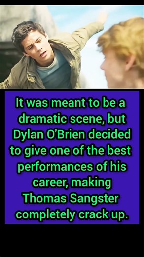 Dylan O’Brien Completely Broke Thomas Sangster #shorts